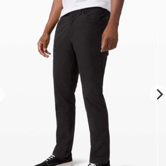Lululemon ABC Pant Classic Utilitech 38x34 Black Jeans
